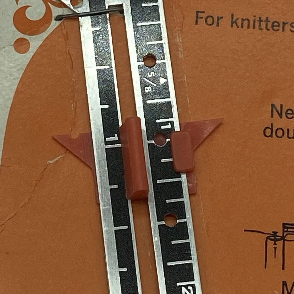 Vintage 1960's Scovill Dritz Sewing Gauge 6